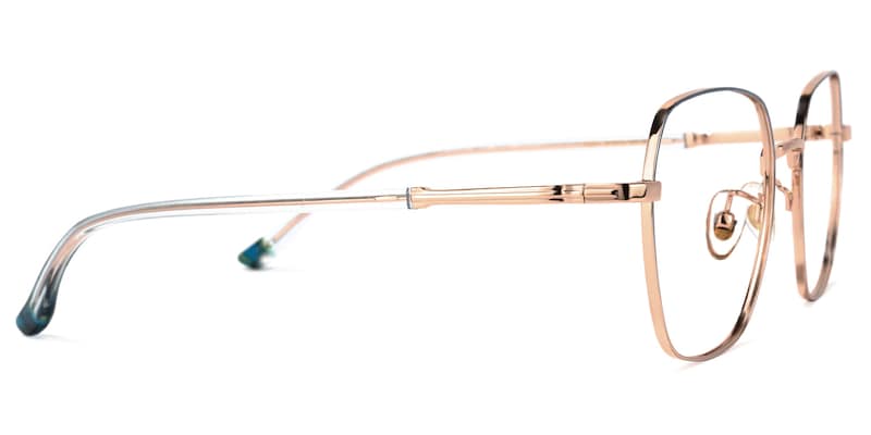 Lakeisha Square Blue Glasses | Zeelool Glasses3