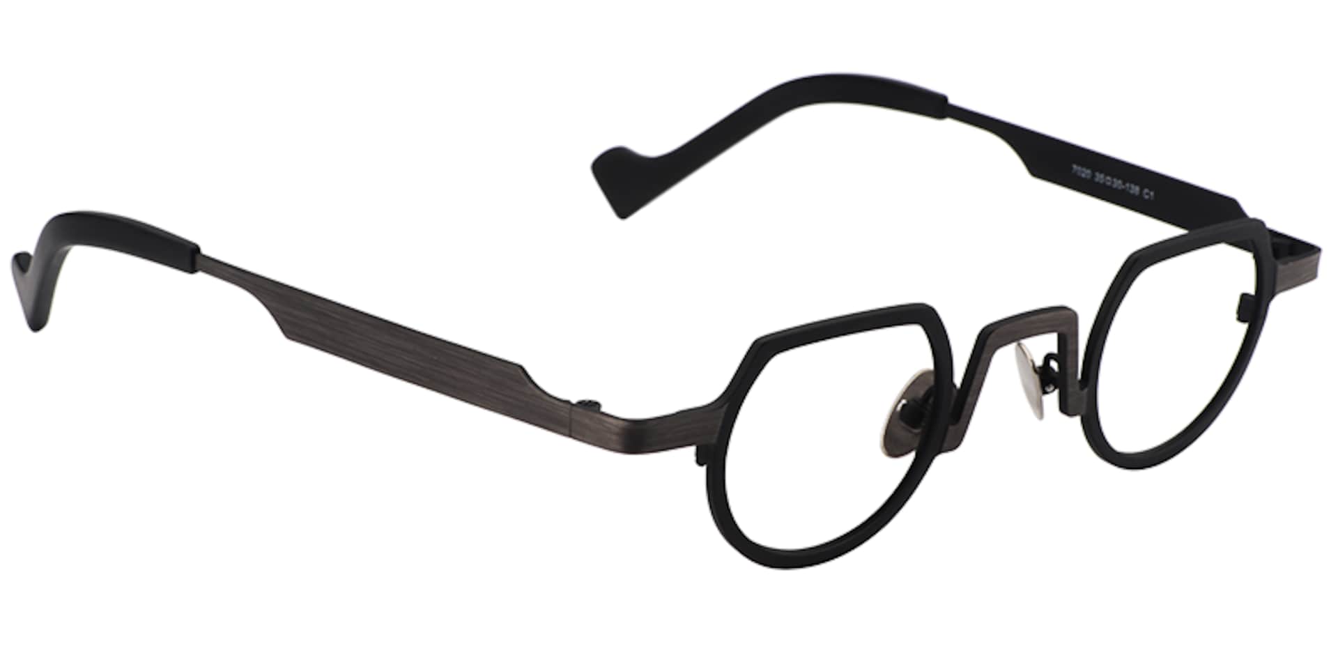 Timothy Round Black Glasses | Zeelool Glasses3