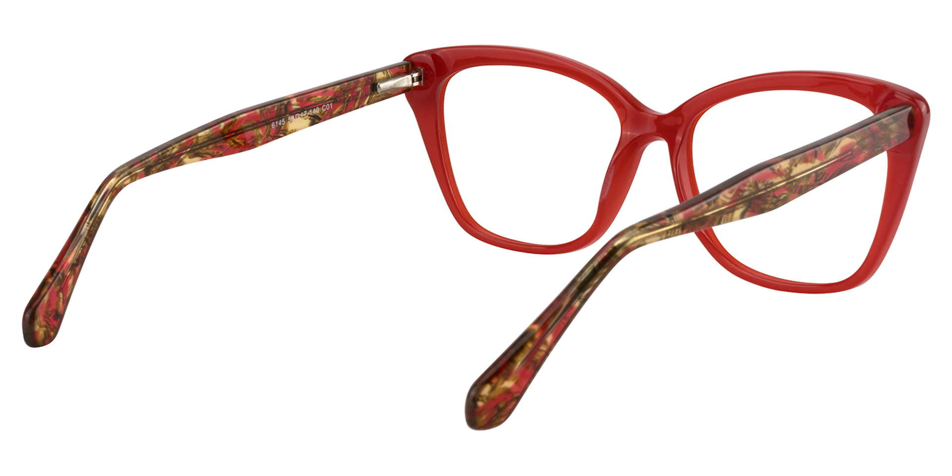 Square Red Glasses | Zeelool Glasses5