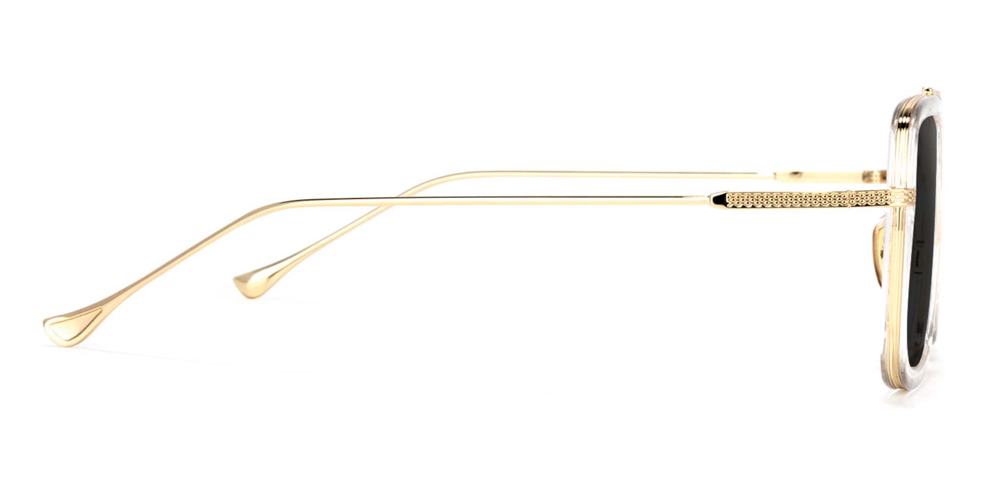 Gifford Aviator Crystal Sunglasses | Zeelool Glasses3