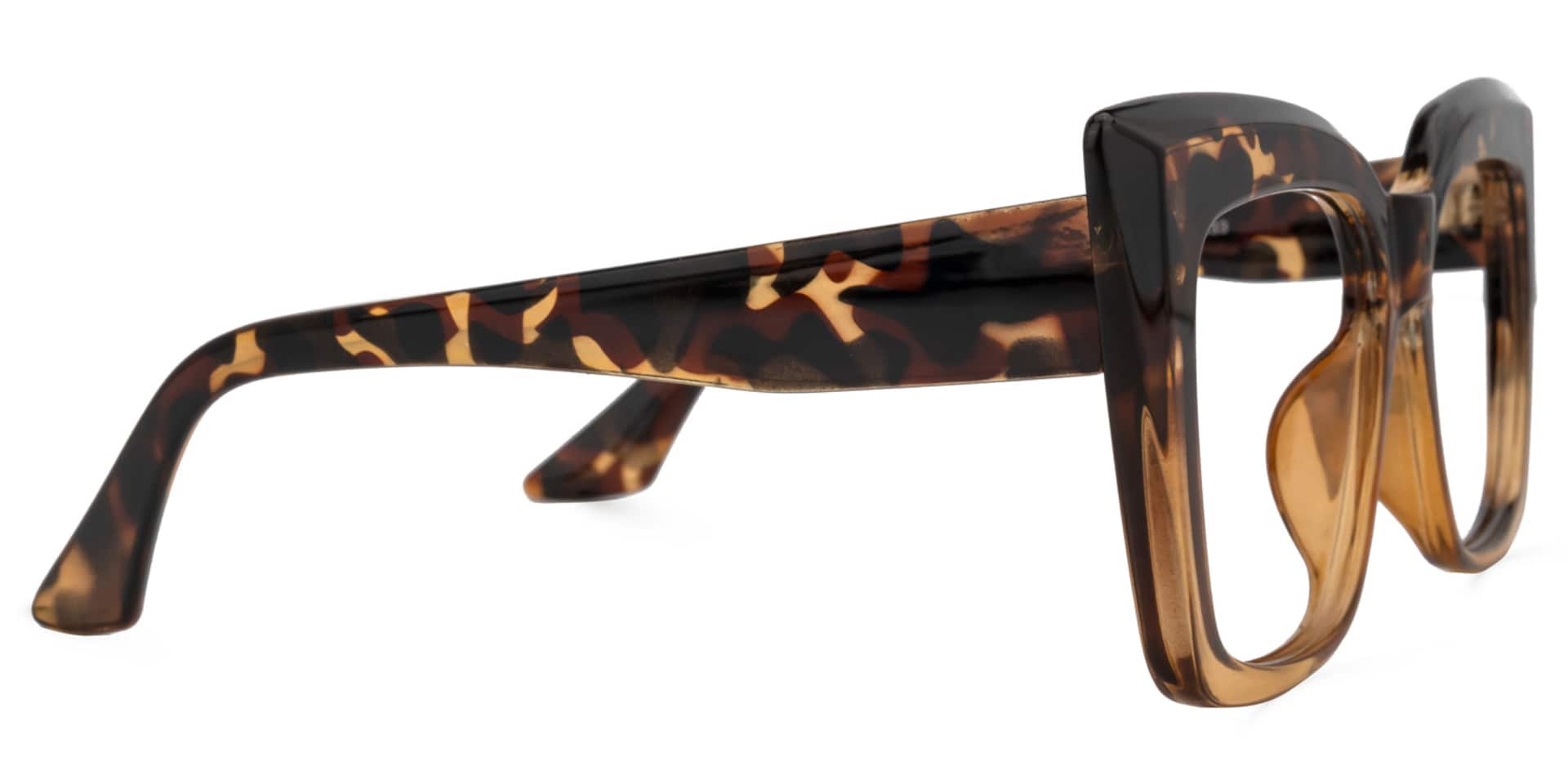 Tyhishia Square Tortoise Glasses | Zeelool Glasses2