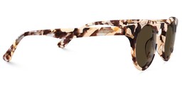 Abigail Round Light Tortoise Sunglasses3