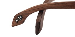 Hunk Rectangle Black Glasses5