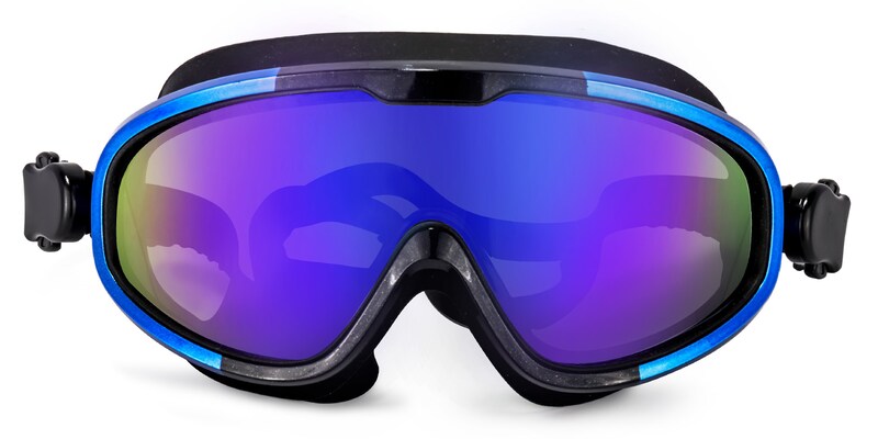 Elaine Blue Anti-frog Swimming Goggles | Zeelool Glasses5