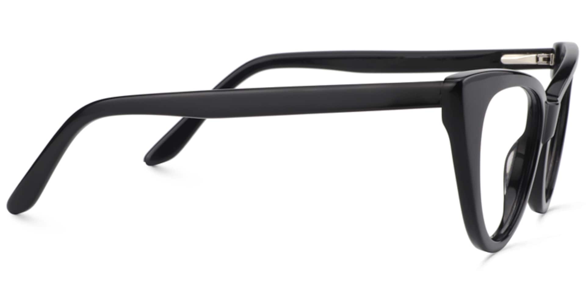 Jaden Cat-eye Black Eyeglasses and Glasses Frames5