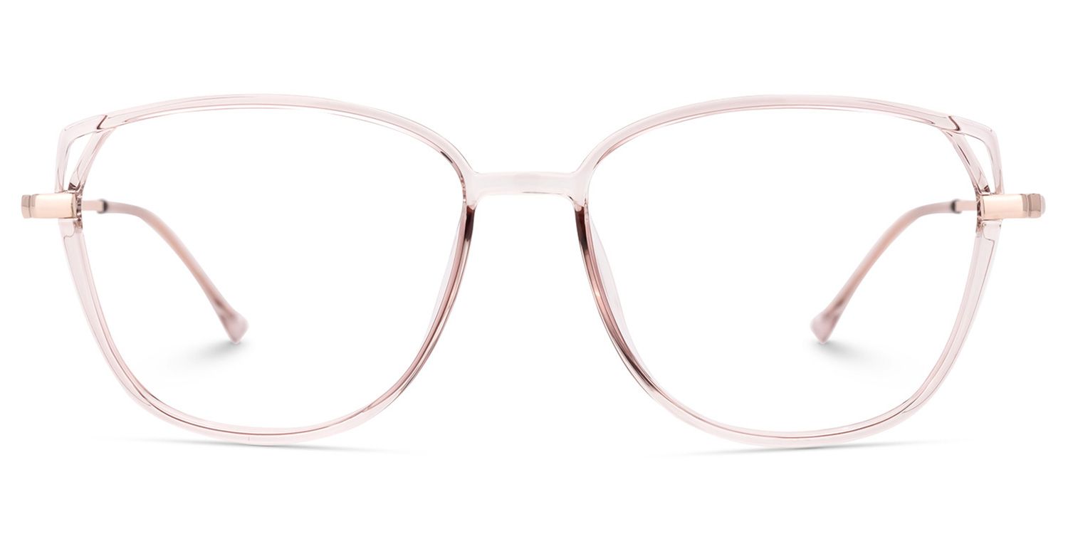 Haygood Cateye Pink Glasses | Zeelool Glasses0