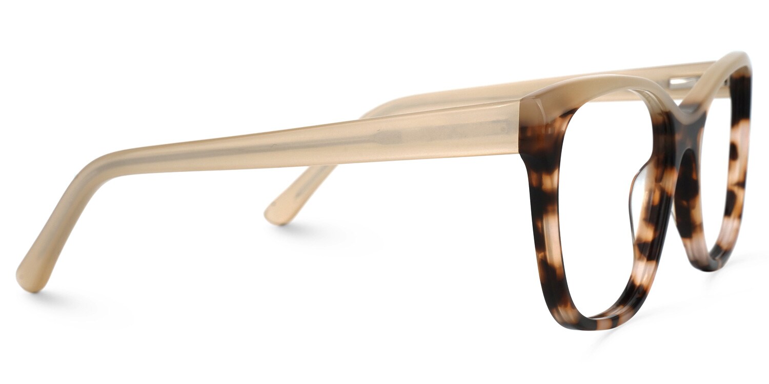 Harper Square Tortoise Glasses  | Zeelool Glasses2