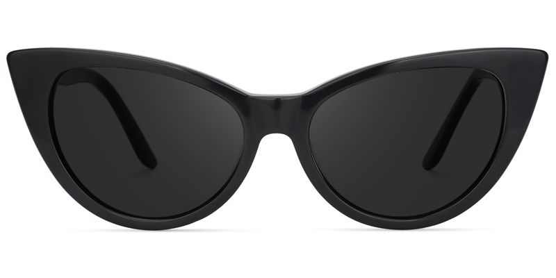 Jaden Cat Eye Style Black Frame Sunglasses | ZEELOOL0