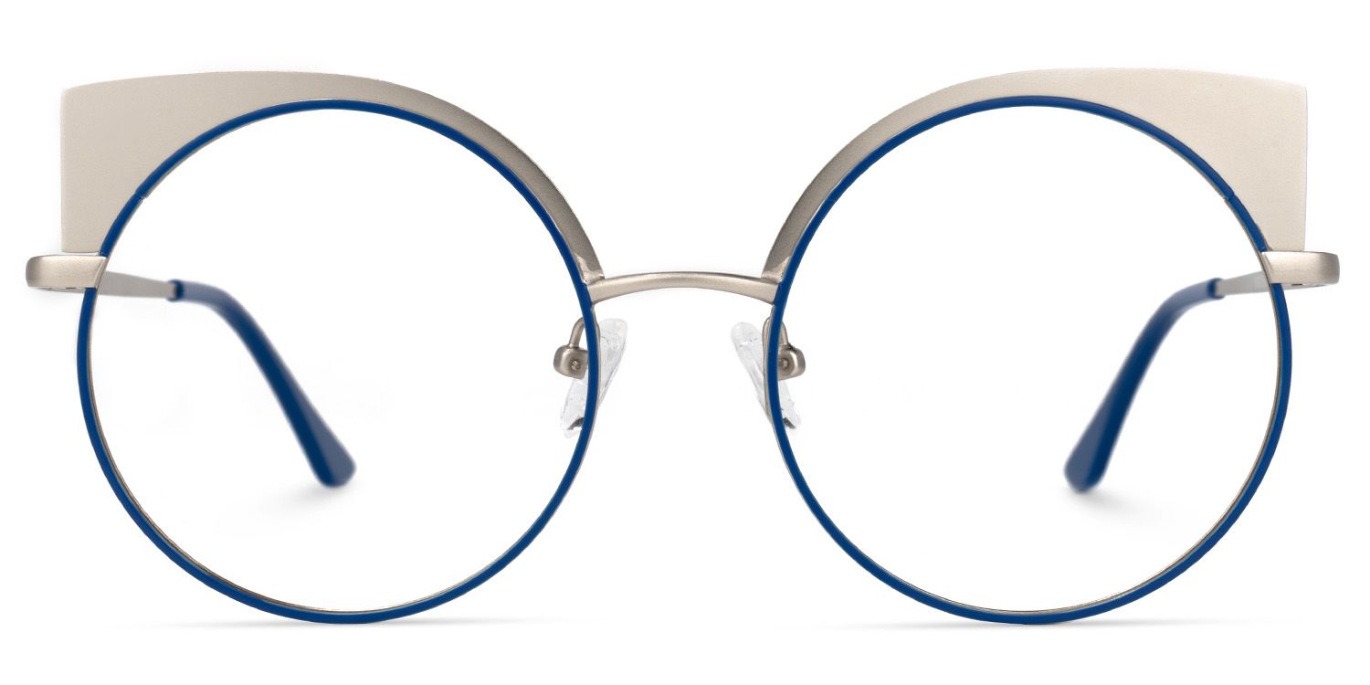 Arnisha Cateye Blue Glasses | Zeelool Glasses0