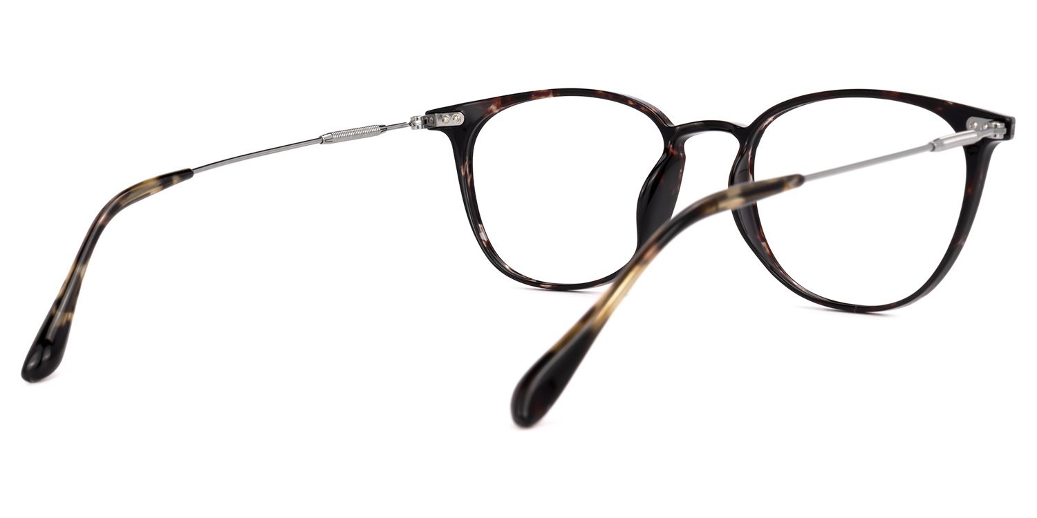 Vilanova Round Tortoise Glasses | Zeelool Glasses3