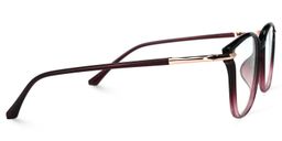 Mander Pink Square Glasses2