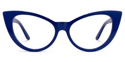 Jaden Cateye Blue Eyeglasses0