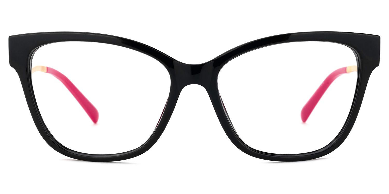 Stevens Cateye Black Glasses | Zeelool Glasses0