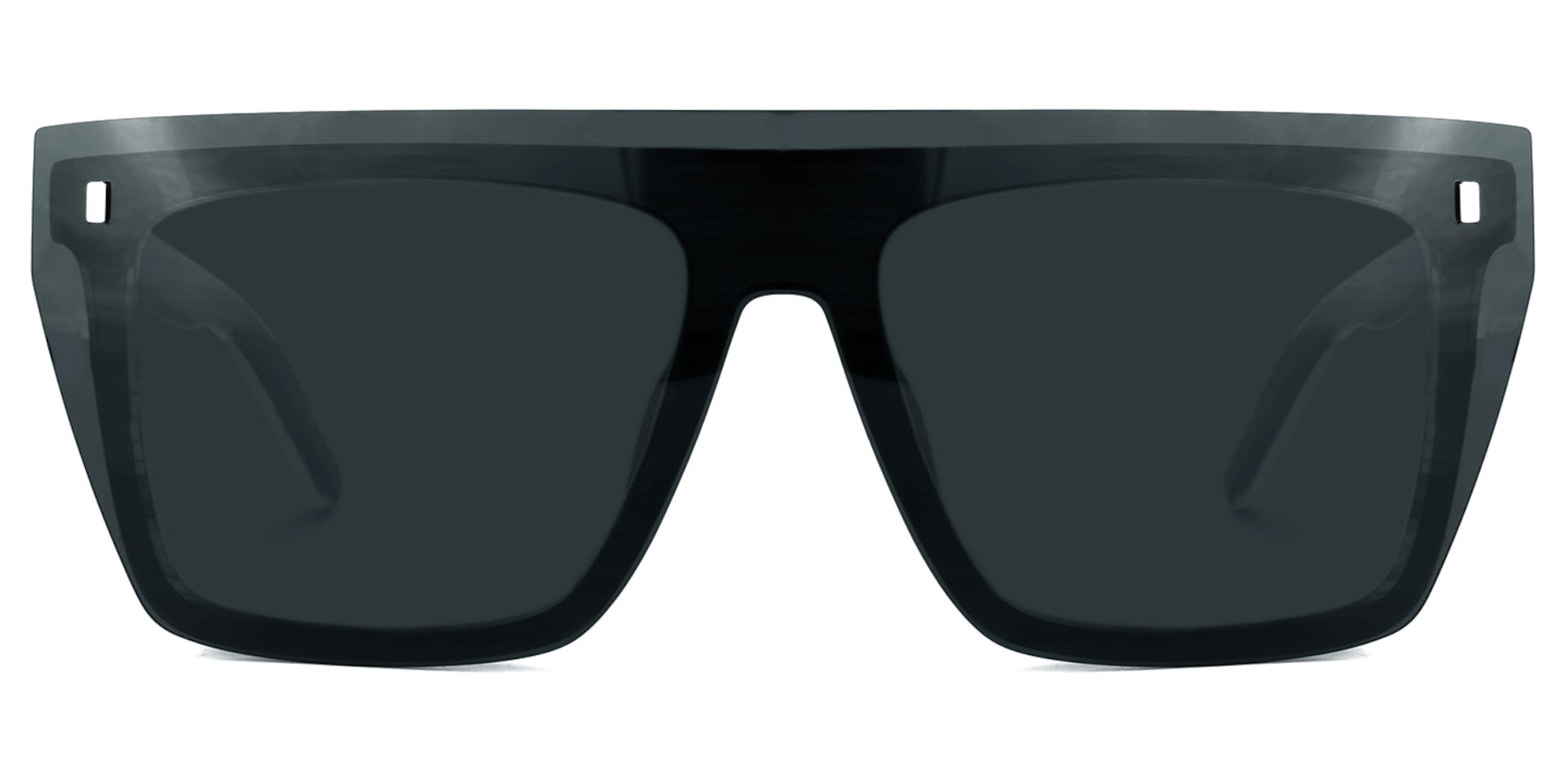 Kenya Square Gray Glasses | Zeelool Glasses0