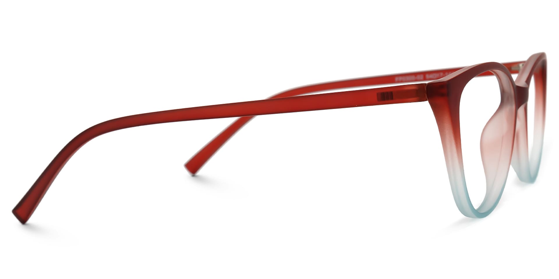 Lucy Cateye Red Glasses  | Zeelool Glasses2