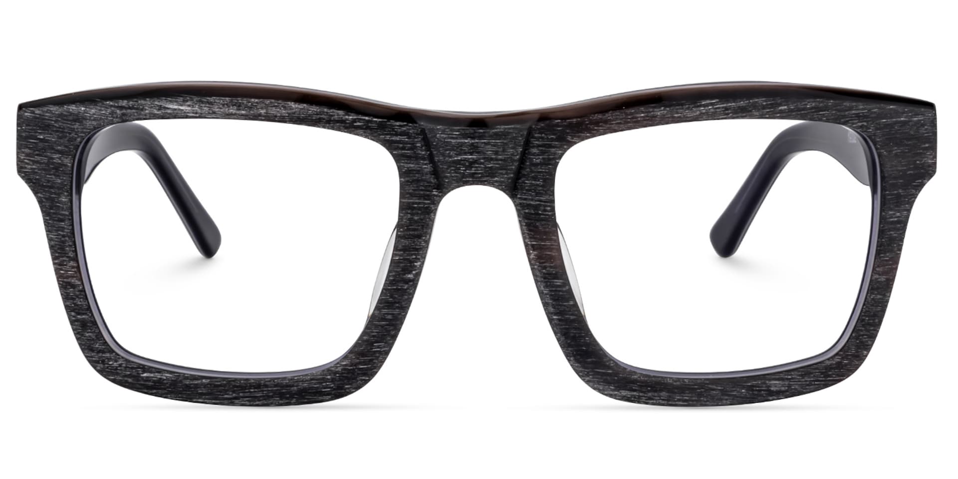 Riley Rectangle Black Glasses | Zeelool Glasses0