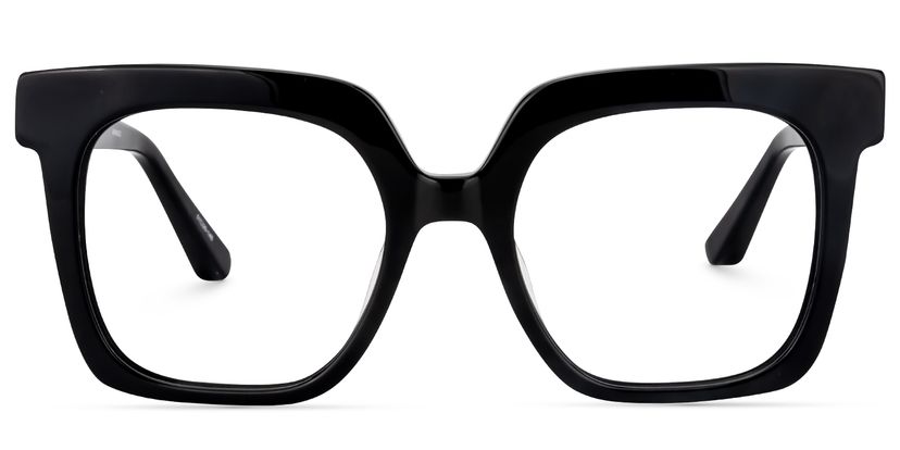 Dexter Black Square Glasses