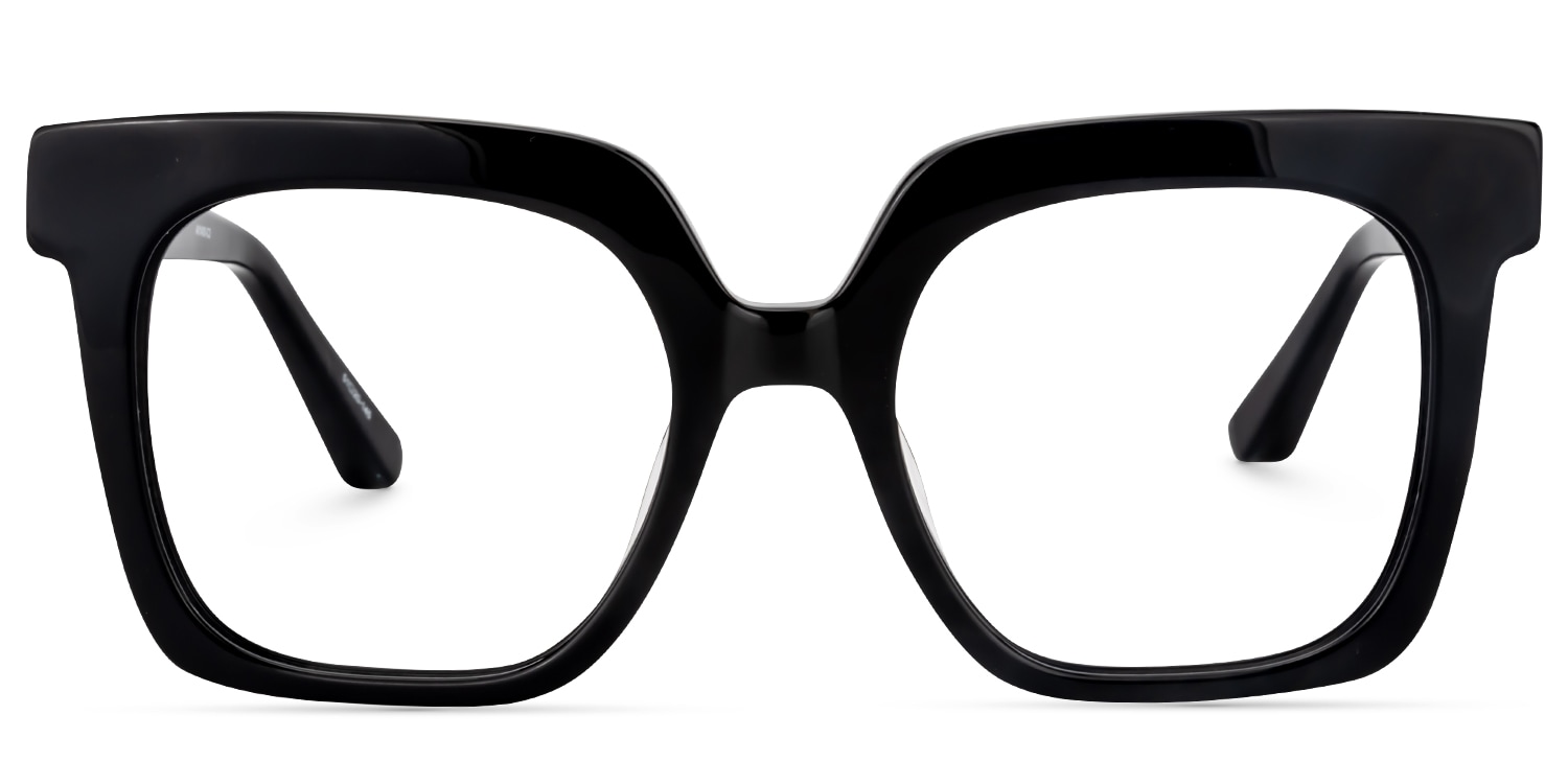 Dexter Square Black Eyeglasses and Glasses Frames0
