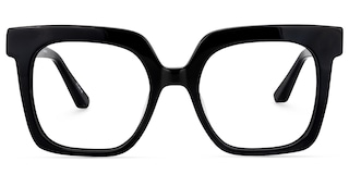 Dexter Square Black Glasses0