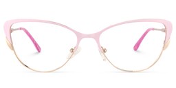 Donald Cat Eye Pink Glasses0