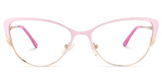 Donald Cat Eye Pink Glasses0