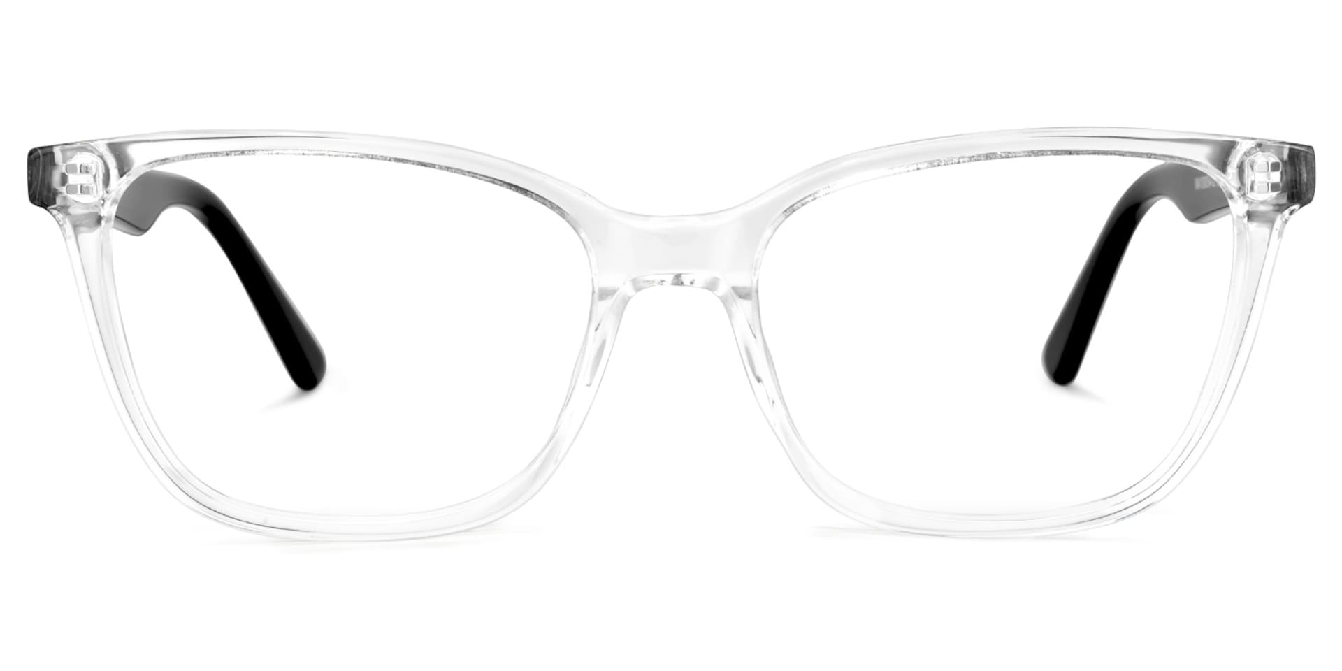 Gallegos Square Crystal Glasses | Zeelool Glasses0