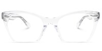 Christine Cat Eye Crystal Glasses0