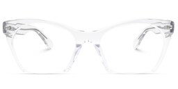 Christine Cat Eye Crystal Glasses0