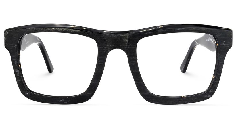 Riley Black Rectangle Glasses