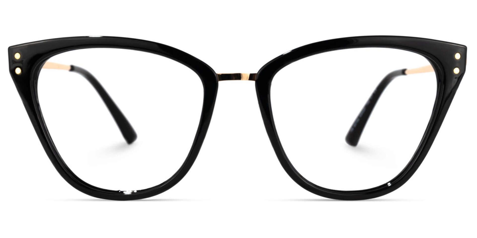 Hudson Cateye Black Glasses | Zeelool Glasses0