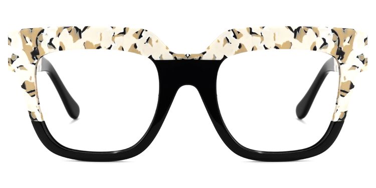 Carolann Square Black Glasses