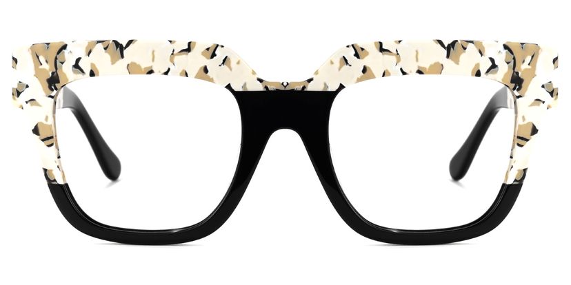 Carolann Square Black Glasses