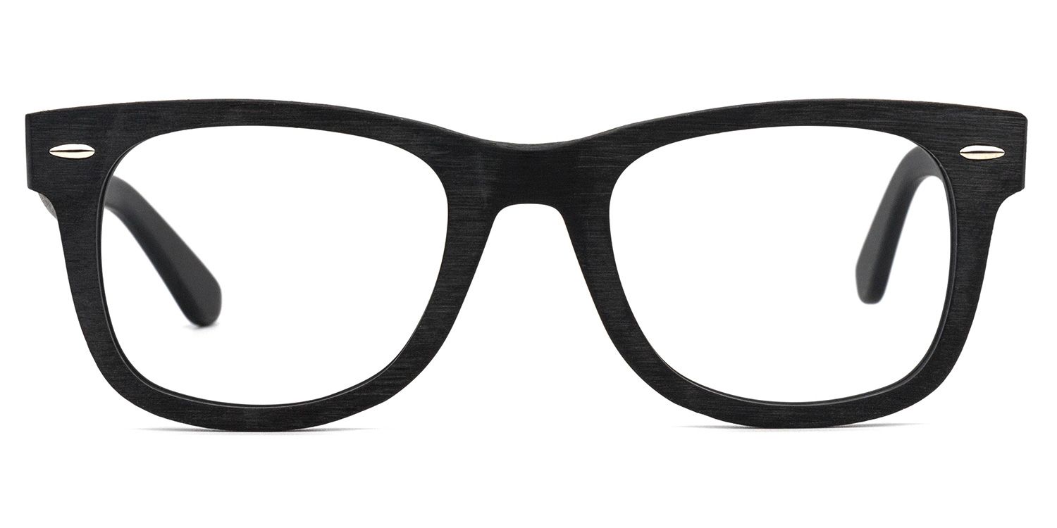 Ernie Square Black Glasses | Zeelool Glasses0