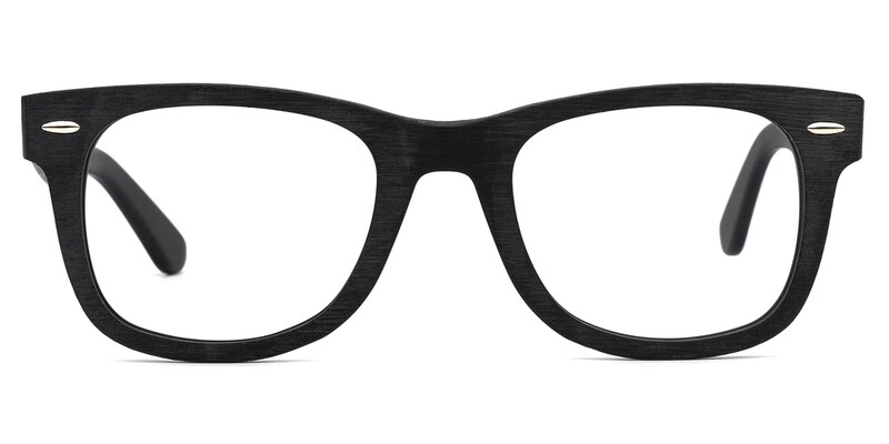 Ernie Square Black Glasses | Zeelool Glasses0