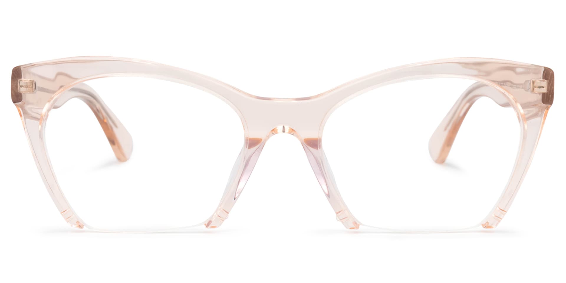 Christine Cat Eye Orange Glasses | Zeelool Glasses0