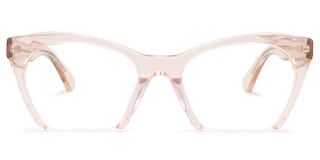 Christine Cat Eye Orange Glasses0