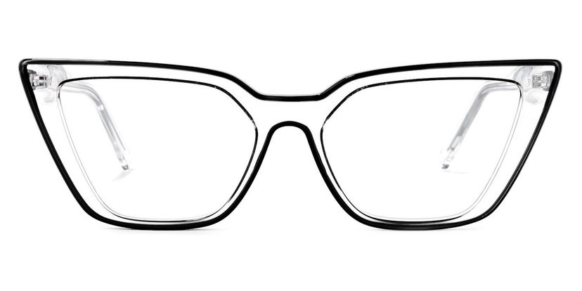 Yosef Black Cat eye Glasses