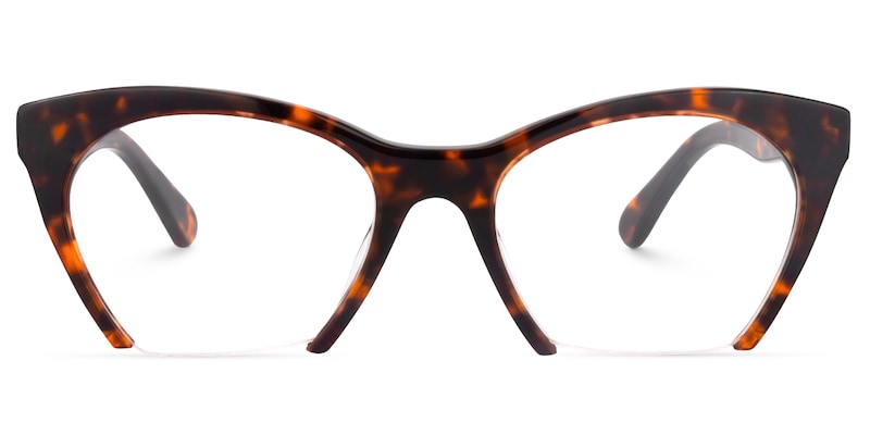 Christine Cat Eye Tortoise Glasses | Zeelool Glasses0