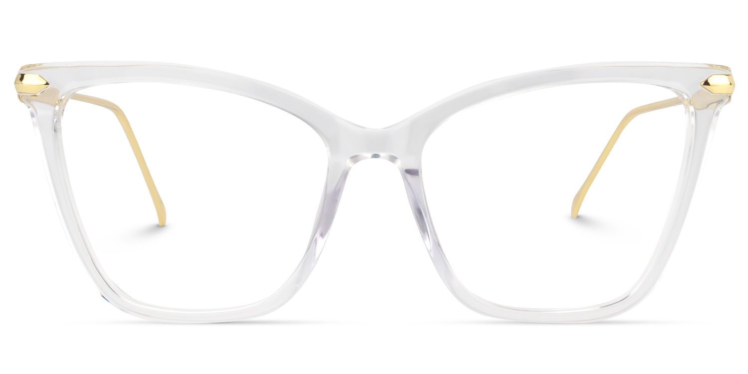 Hilary Butterfly Clear Glasses | Zeelool Glasses0