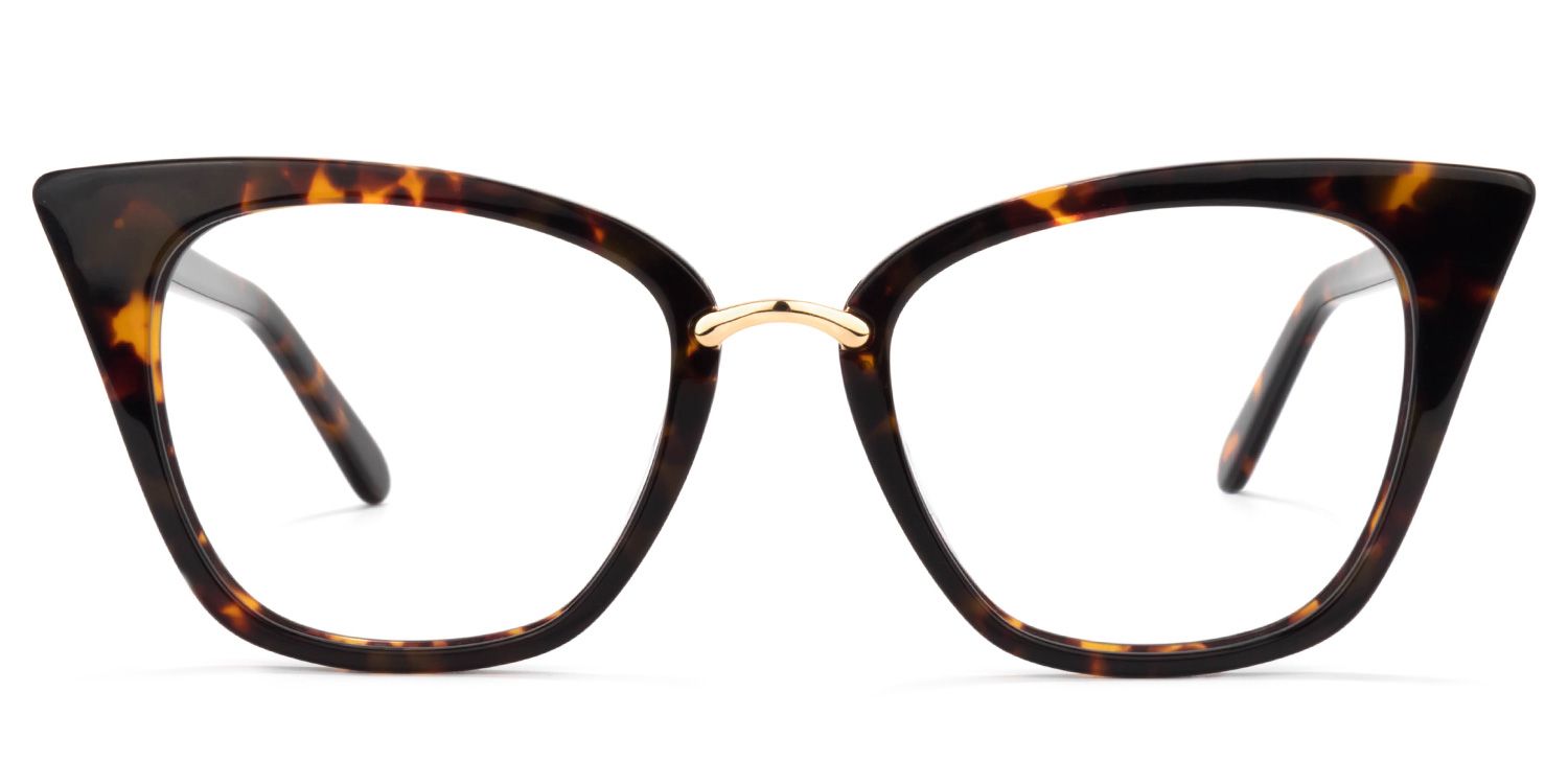 Wanda Cat Eye Tortoise Glasses | Zeelool Glasses0