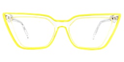 Yosef Cateye Yellow Glasses0