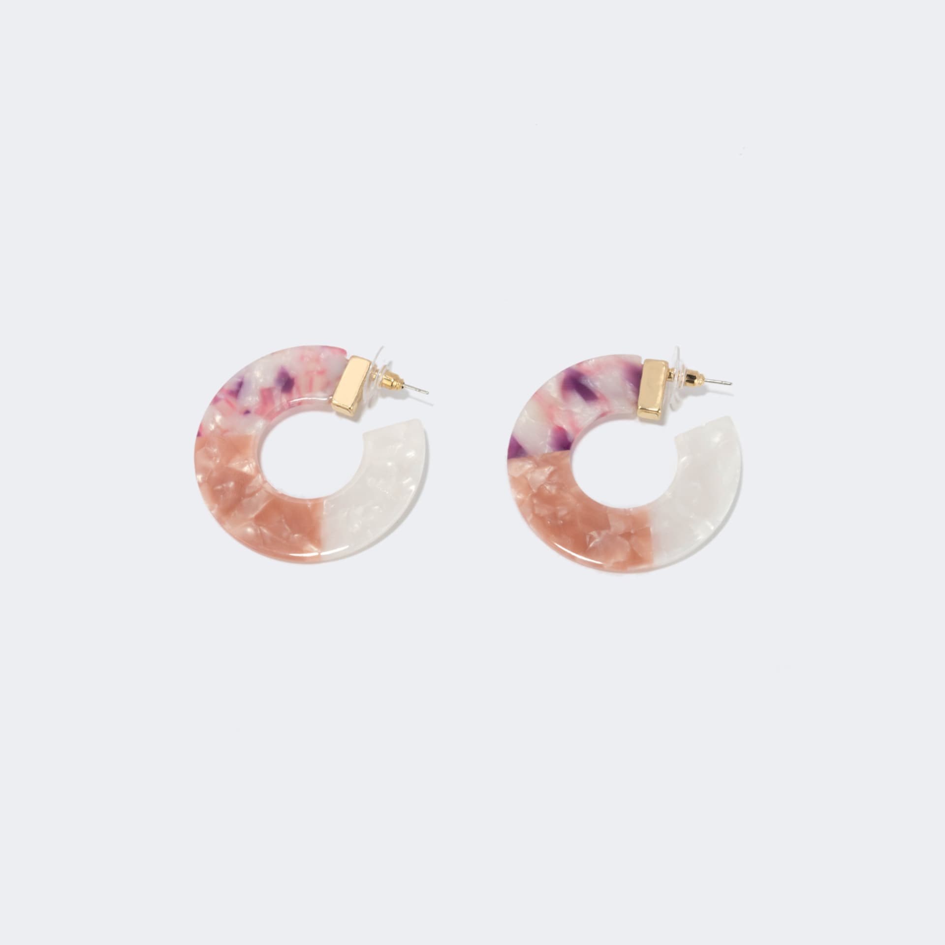 Stylish Multicolor Acetate Earrings | Zeelool Glasses0