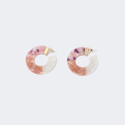 Stylish Multicolor Acetate Earrings0