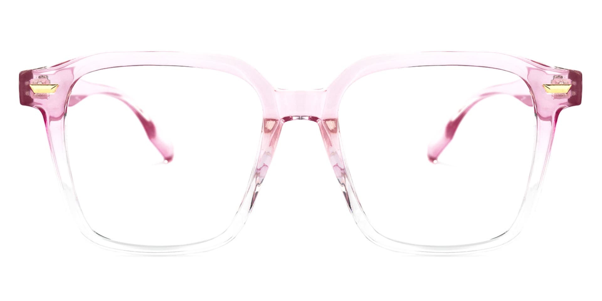 Rivera Square Pink Glasses | Zeelool Glasses0