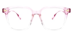 Rivera Square Pink Glasses0