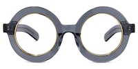 Calhoun Round Gray Glasses0