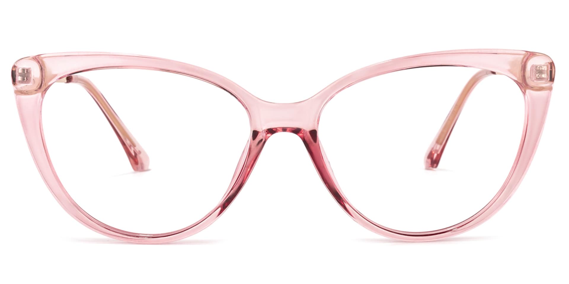 Marcus Cateye Pink Glasses | Zeelool Glasses0