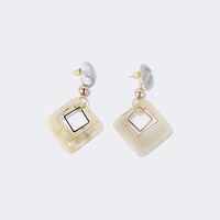 Stylish Polished Acetate Earrings1