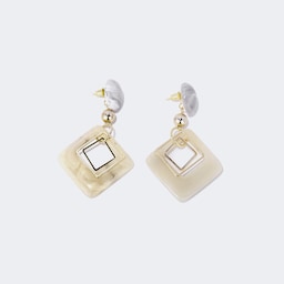 Stylish Polished Acetate Earrings1