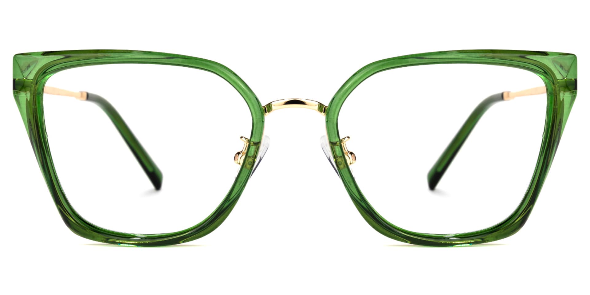 Martine Square Green Glasses | Zeelool Glasses0